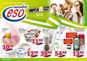 akční leták ESO MARKET 2.8.2017-13.8.2017