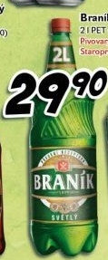 Pivo světlé výčepní 10° Braník