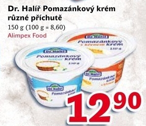 Krém pomazánkovýDr. Halíř