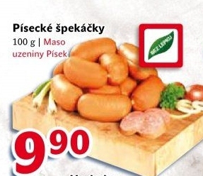 Špekáčky písecké Maso uzeniny Písek