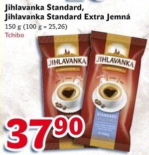 Mletá káva Standard Jihlavanka