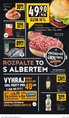 akční leták Albert 2.8.2017-8.8.2017