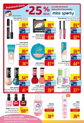 akční leták Teta drogerie 3.8.2017-12.8.2017