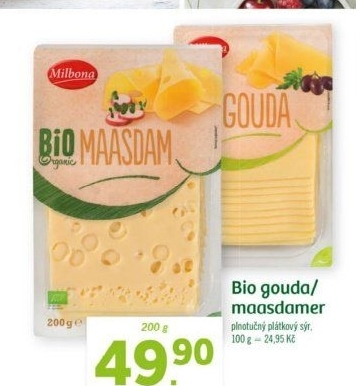 Sýr Gouda Bio Milbona