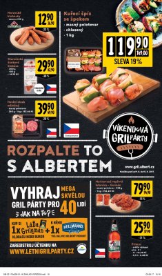 akční leták Albert 9.8.2017-15.8.2017