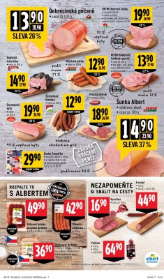 akční leták Albert 9.8.2017-15.8.2017