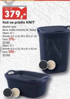 Koš na prádlo Knit Curver