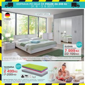 akční leták Jena nábytek 9.8.2017-3.9.2017