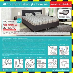 akční leták Jena nábytek 9.8.2017-3.9.2017