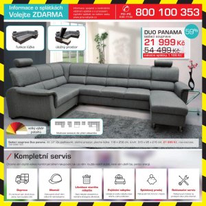 akční leták Jena nábytek 9.8.2017-3.9.2017