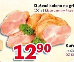 Dušené koleno na gril Maso uzeniny Písek