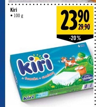 Sýr tavený Kiri