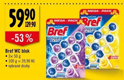 WC blok Bref