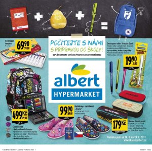 akční leták Albert 16.8.2017-29.8.2017