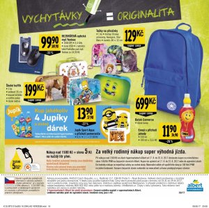 akční leták Albert 16.8.2017-29.8.2017