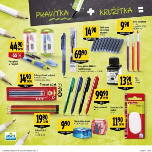 akční leták Albert 16.8.2017-29.8.2017