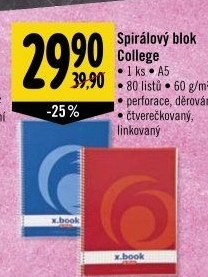 Kroužkový blok A5 Herlitz