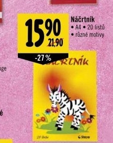 Náčrtník A4 Step