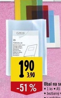Obaly na sešity A5