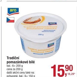 Tradiční pomazánkové Aro