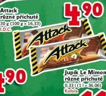 Oplatky Attack Sedita