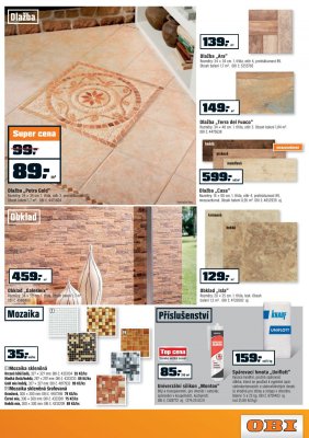 akční leták OBI 30.8.2017-6.9.2017