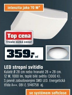 LED stropní svítidlo PATZ