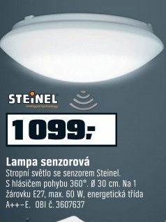 Steinel Interiérové svítidlo s detektorem pohybu RS 16 L