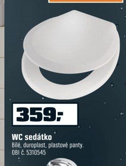 OBI WC sedátko bílé - OBI akcniletaky.com