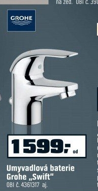 Grohe Stojánková páková umyvadlová baterie Start ECO