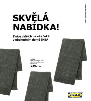 akční leták IKEA 24.8.2017-31.7.2018