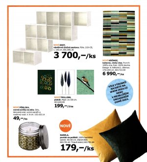 akční leták IKEA 24.8.2017-31.7.2018