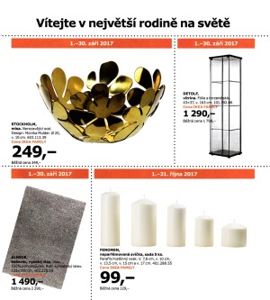 akční leták IKEA 24.8.2017-31.7.2018