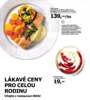 akční leták IKEA 24.8.2017-31.7.2018