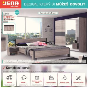 akční leták Jena nábytek 4.9.2017-1.10.2017