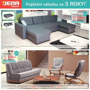akční leták Jena nábytek 4.9.2017-1.10.2017