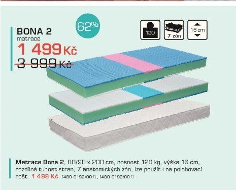 Matrace Bona 2