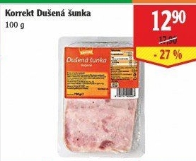 Šunka dušená Korrekt