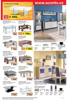 akční leták Sconto nábytek 6.9.2017-19.9.2017