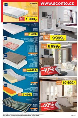 akční leták Sconto nábytek 6.9.2017-19.9.2017