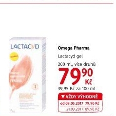 Intimní emulze Lactacyd Pharma