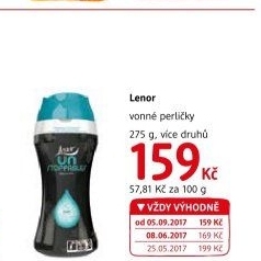 Vonné perličky do pračky Lenor UNstoppables