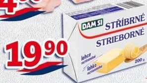 Margarín stříbrné Dám si
