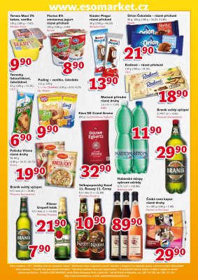 akční leták ESO MARKET 13.9.2017-24.9.2017