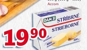 Margarín stříbrné Dám si