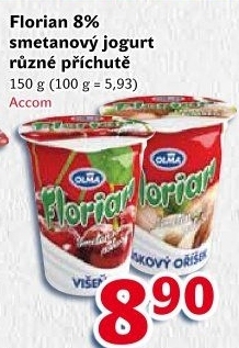 Jogurt smetanové pokušení Florian Olma