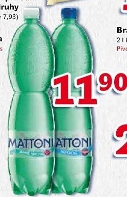 Přírodní voda Mattoni