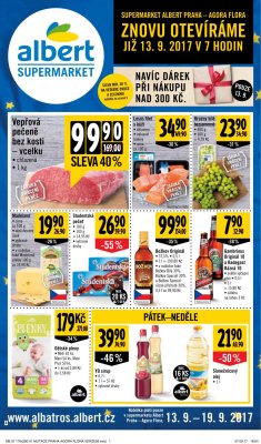 akční leták Albert 13.9.2017-19.9.2017