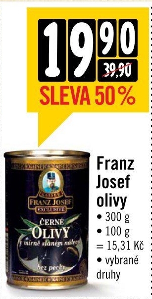 Olivy Exclusive Kaiser Franz Josef