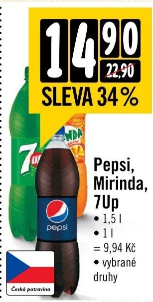 Limonáda Pepsi